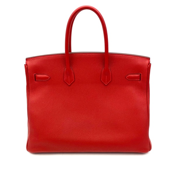 SOLD!!! 2017 Hermès Sac Berkin 35 Veau Togo - Picture 2 of 9